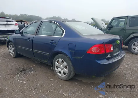 2007 Kia Optima Lx from USA, damaged, VIN KNAGE123975156643